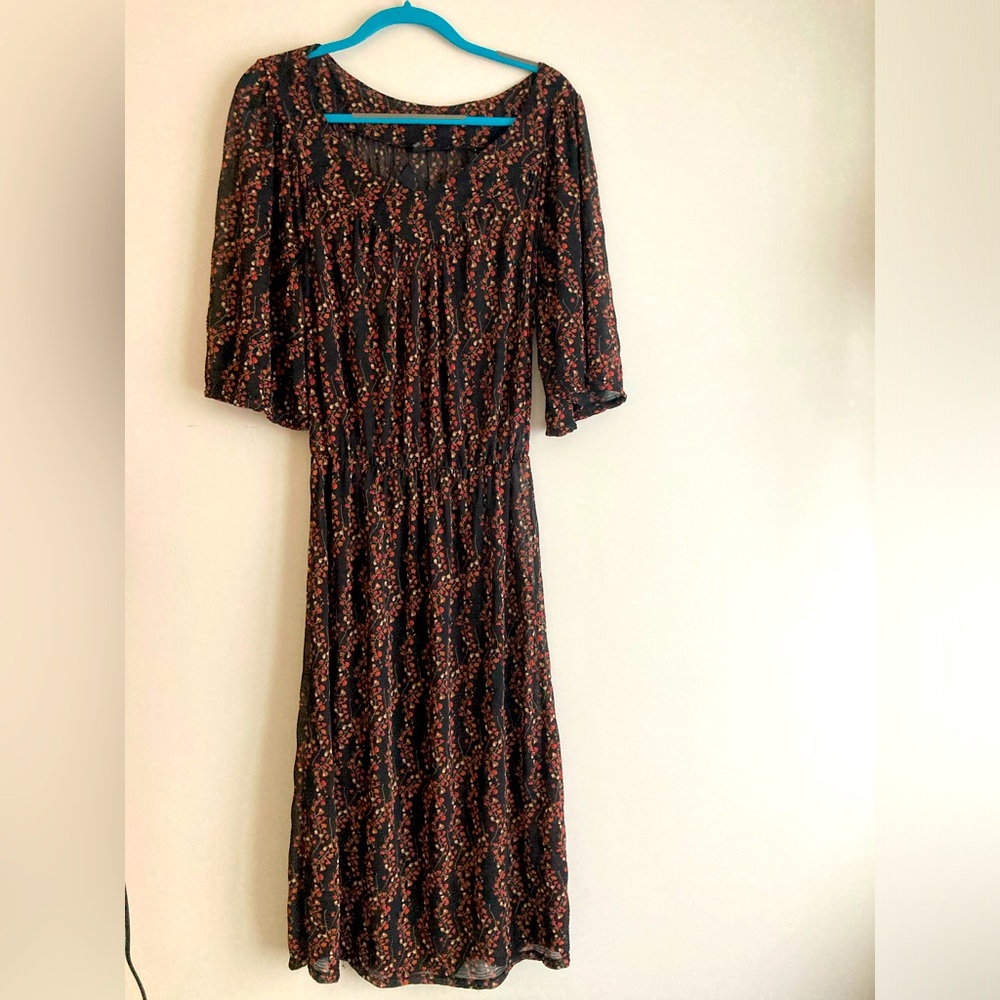 Urban Renewal Sheer Floral Dress